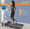 280LBS Treadmill Remote Portable Walking Aerobic Training Preset Program 2.5HP Silent motor Indoor Body Building Running Home / Office Fitness Adult M