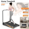 280LBS Treadmill Remote Portable Walking Aerobic Training Preset Program 2.5HP Silent motor Indoor Body Building Running Home / Office Fitness Adult M