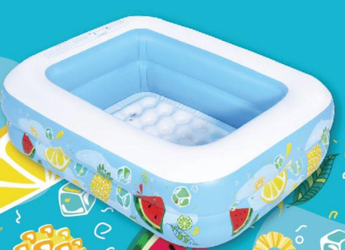 InflatFun - Fruit 120cm Double-layer Square Pool (Option: PD142021IF)