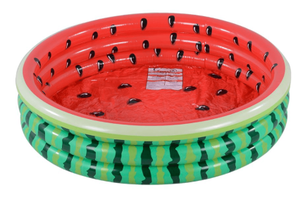 3-Ring Watermelon SwimPool (Option: PD144108B)