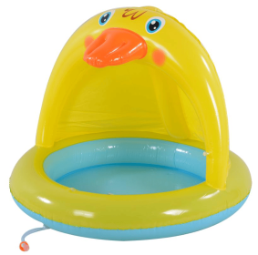 DuckBaby Poolwith Canopy (Option: PD144109)