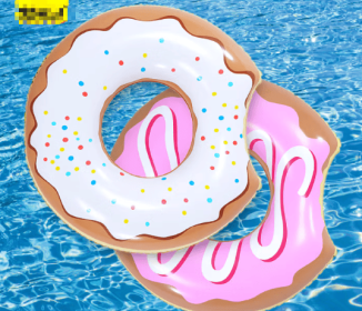 Inflatable Donut - 2PACK (Option: PD134202)