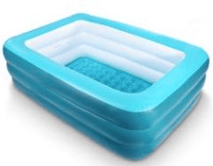 150cm-210cm- 300cm Inflatablepool (Option: 150cm light blue)