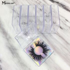 3/5/10/12 Pairs Eyelashes Box Package Mink Lashes Eyelash Extension Supplies Bulk Items Wholesale Lots Make Up 3D Mink Lashes (Length: 3 pairs mix, Color: clear)