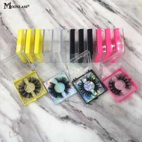 3/5/10/12 Pairs Eyelashes Box Package Mink Lashes Eyelash Extension Supplies Bulk Items Wholesale Lots Make Up 3D Mink Lashes (Length: 10 pairs mix, Color: mix color)