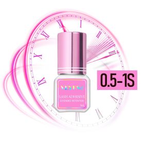 Veyes Inc 5ml/10ml 0.3s Eyelash Extension Glue 5 Days Free Shipping from US Veyelash 7 Week Retention Volume Clear Lash Adhesive (Color: 5ml 0.5-1s dry)