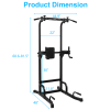 Power training power tower, pull-up bar exercise strength lifting training abdomen, arms, back, chest, shoulder, leg muscles push thrust aerobic train
